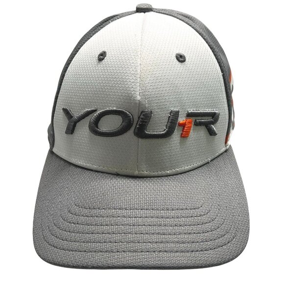 TaylorMade Your1 R1 Tour Launch Golf Hat Gray White One Size - Picture 1 of 8